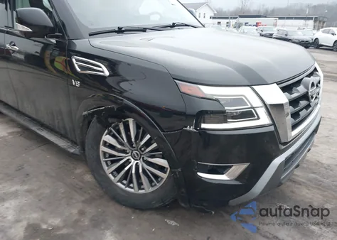 2022 Nissan Armada Sl 4Wd from USA, damaged, VIN JN8AY2BB1N9813748